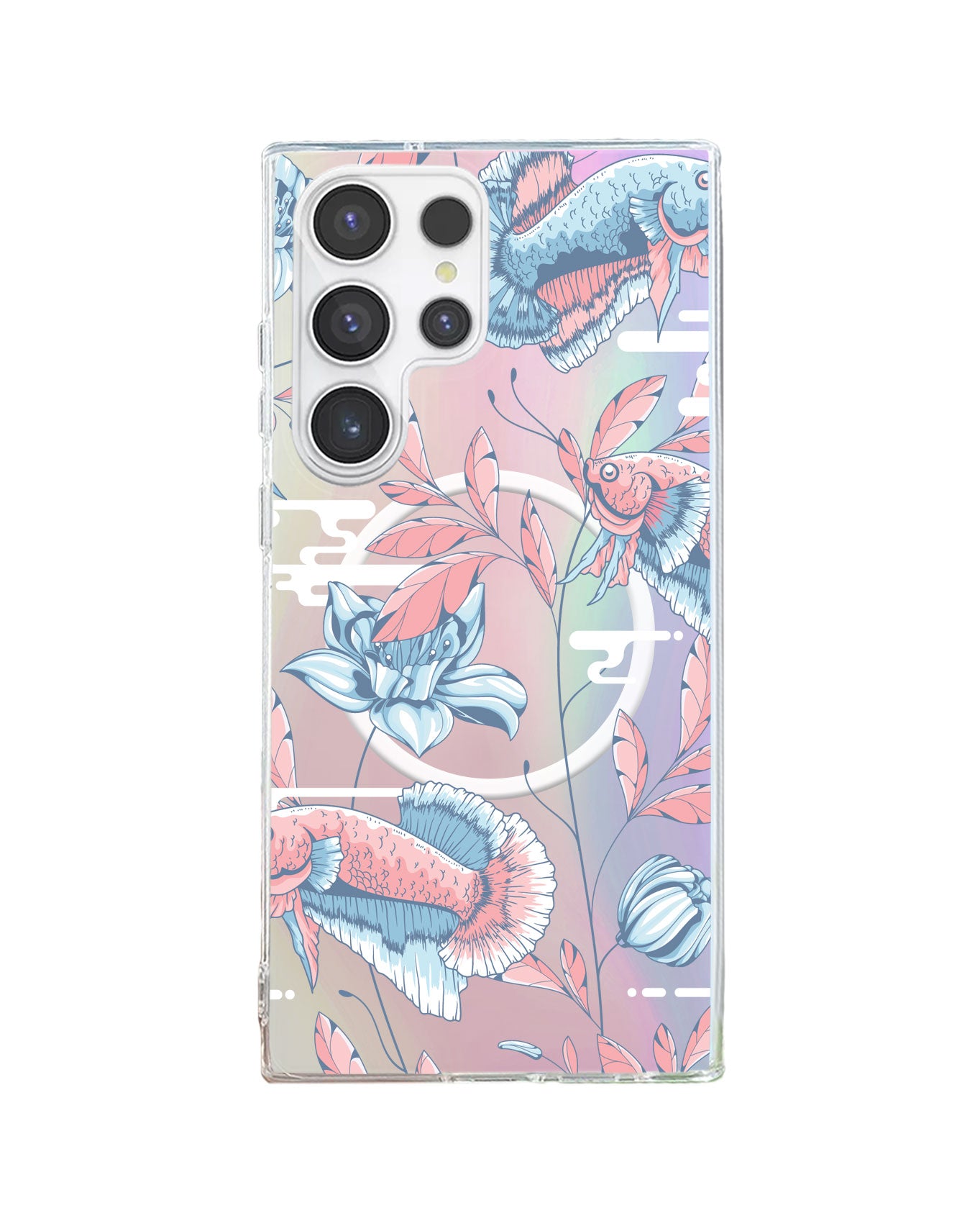 Android Rearguard Holo - Fish & Floral 3.0