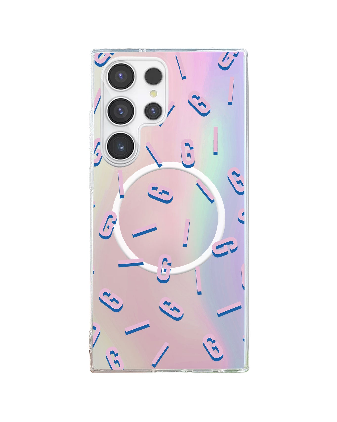 Android Rearguard Holo - CUSTOM MONOGRAM 1.0 Cotton Candy