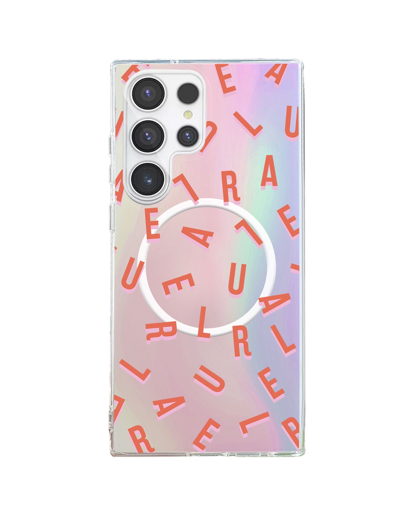 Android Rearguard Holo - CUSTOM MONOGRAM 1.0 Coral