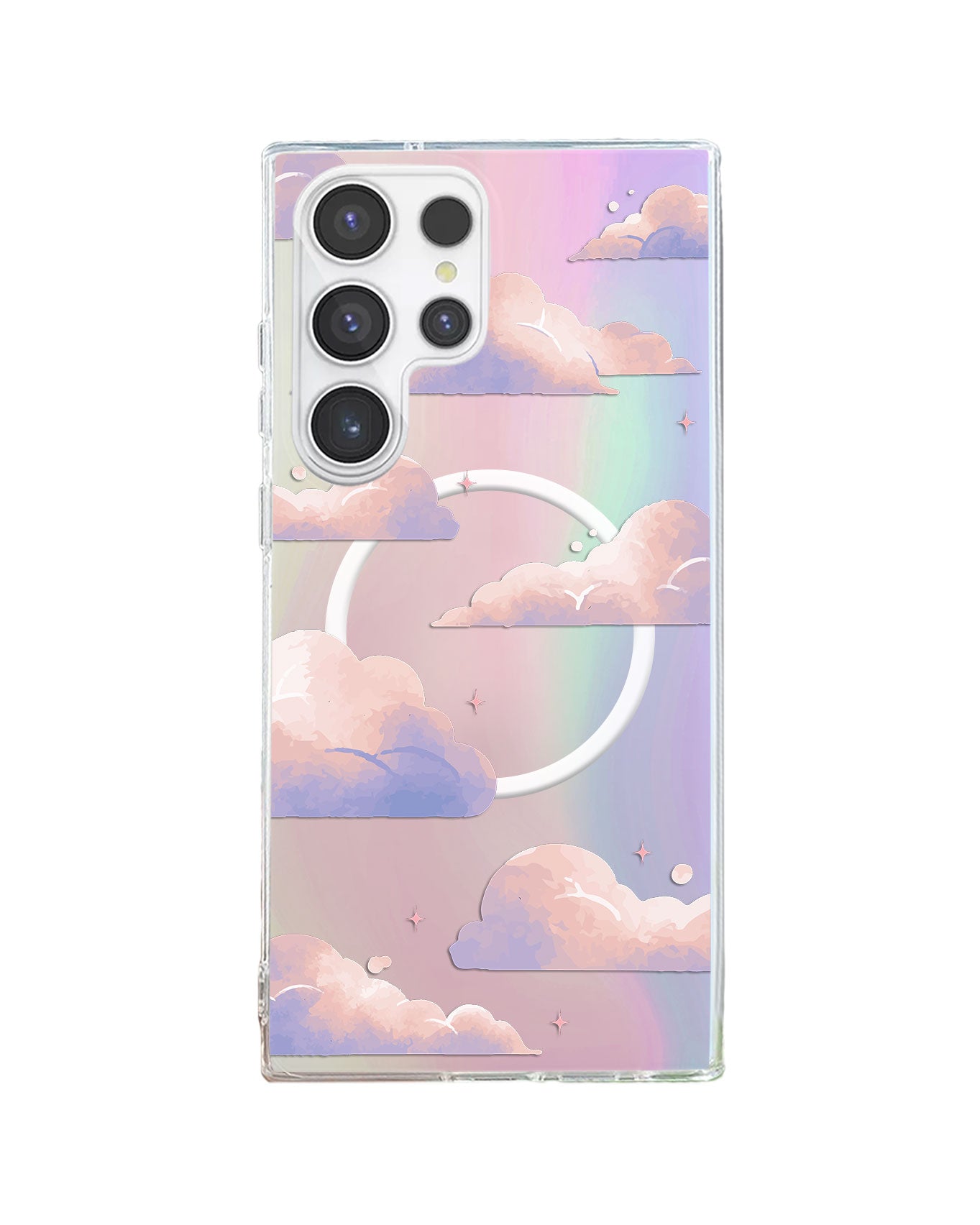 Android Rearguard Holo - Pastel Clouds