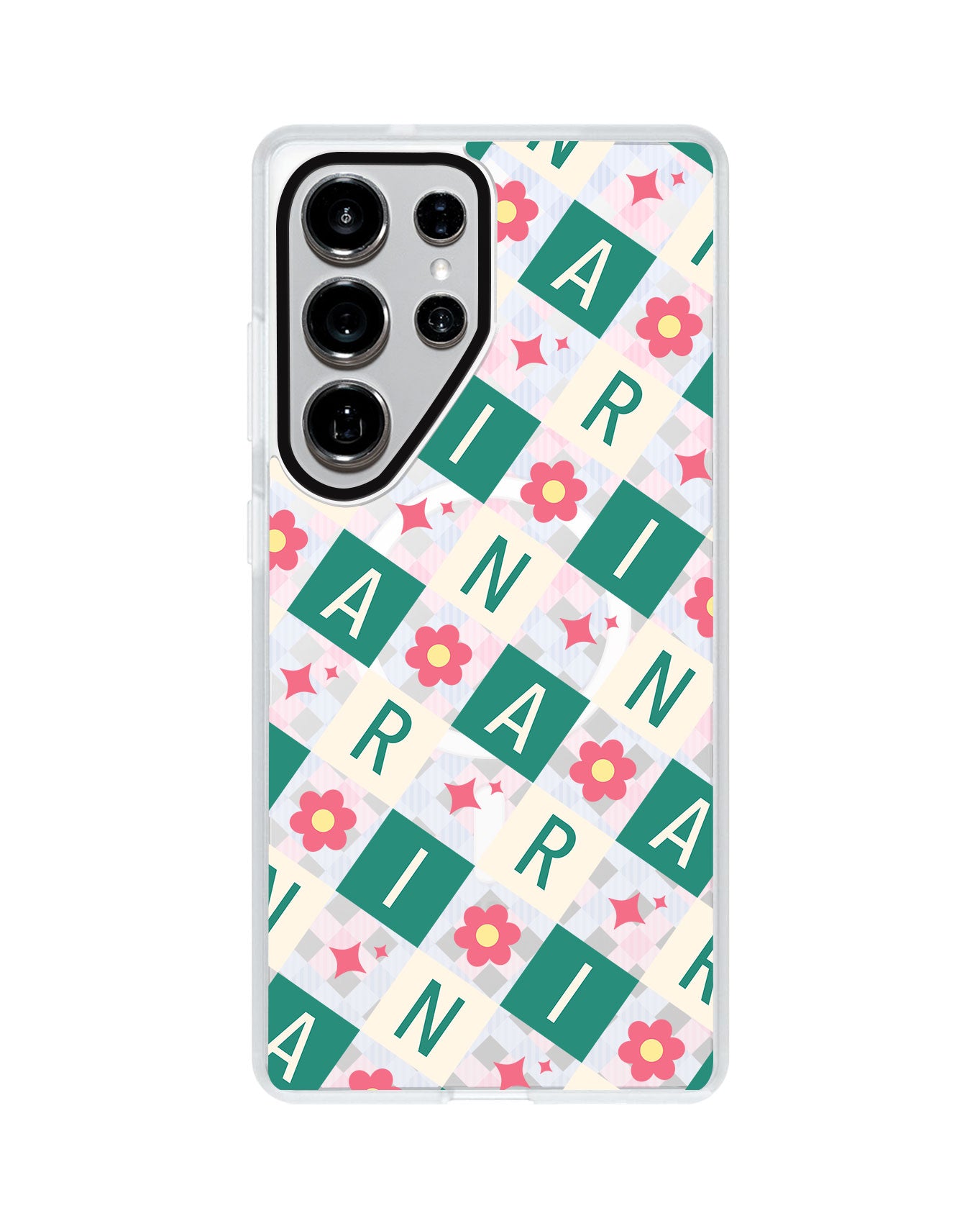 Android Rearguard MagSwap - Flower Grid Monogram 4.0