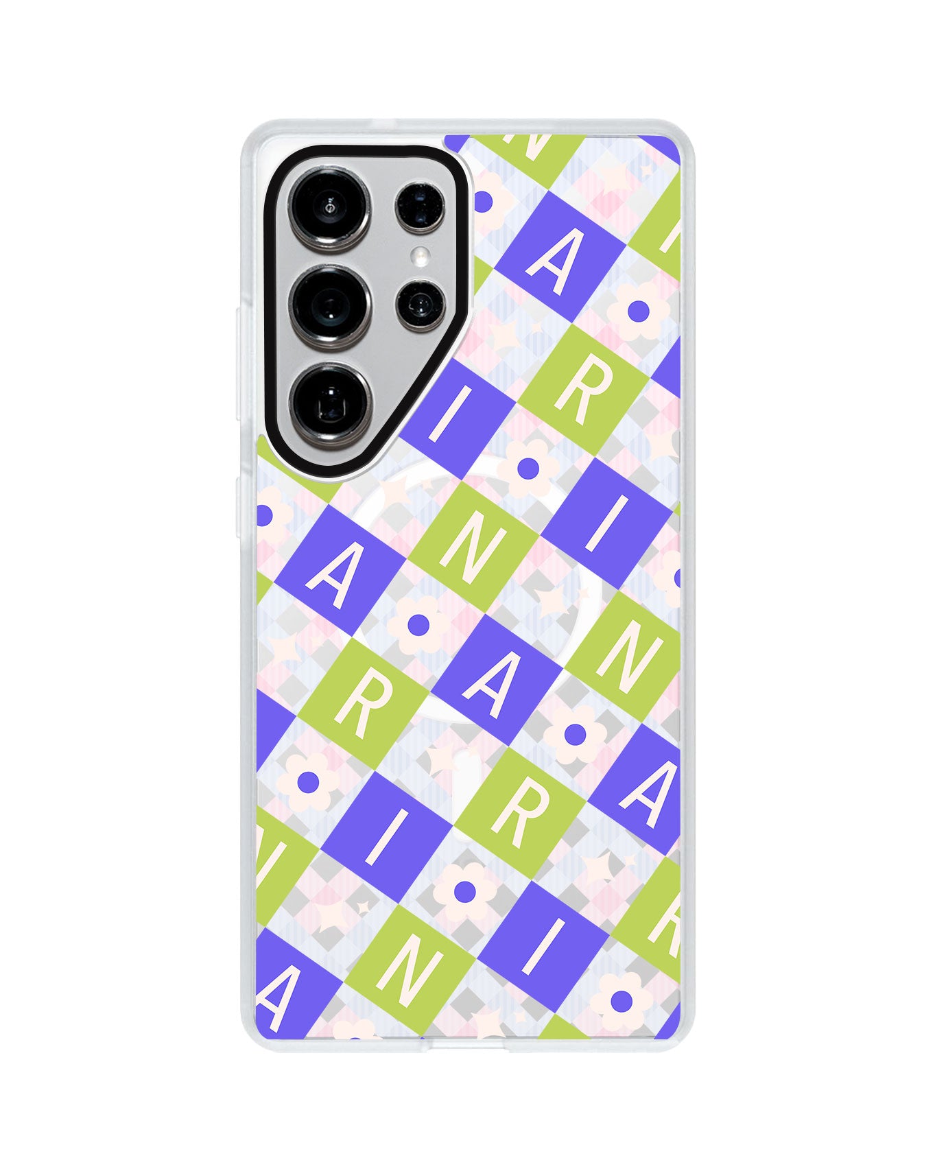 Android Rearguard MagSwap - Flower Grid Monogram 5.0