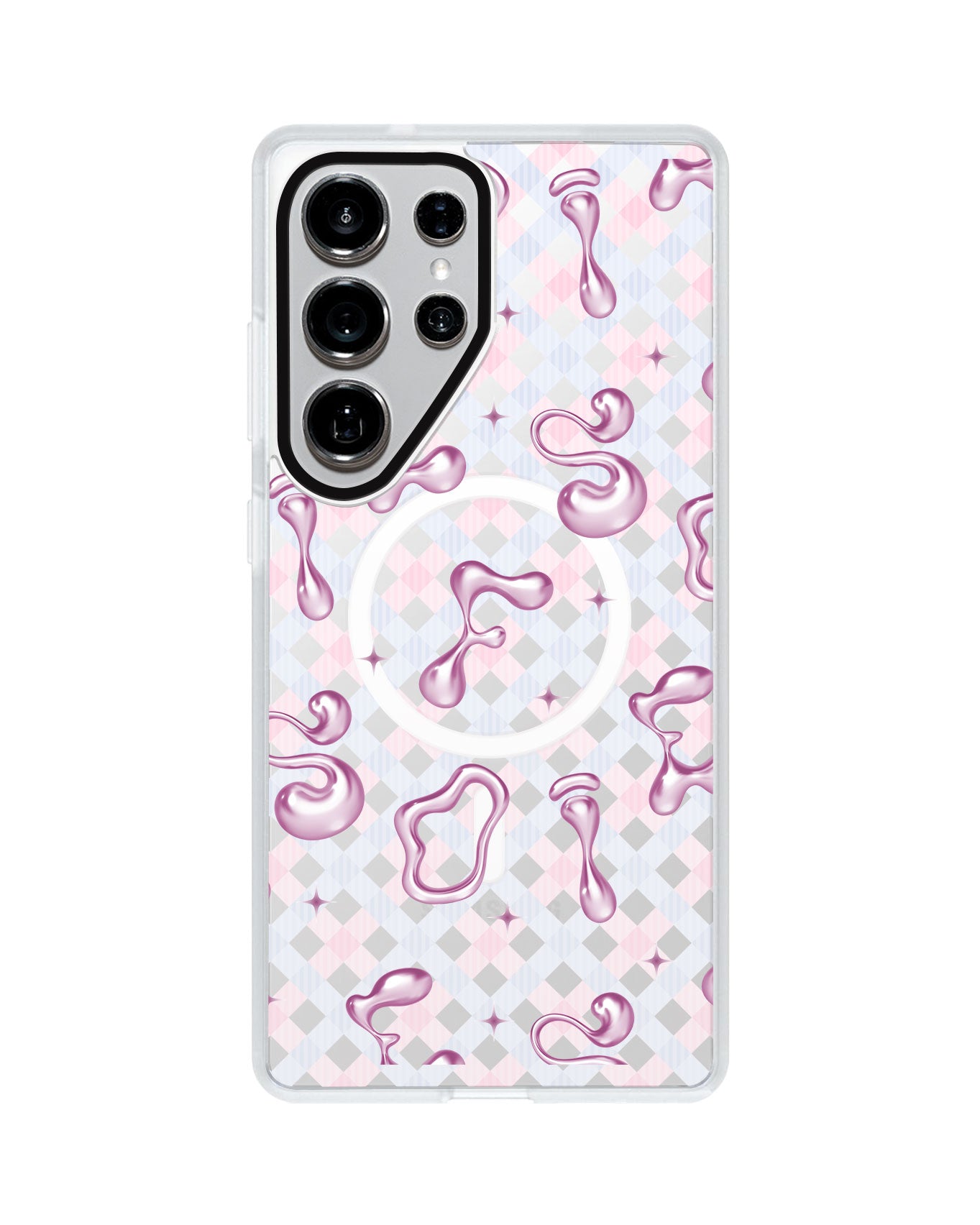 Android Rearguard MagSwap - Pink Chrome Monogram