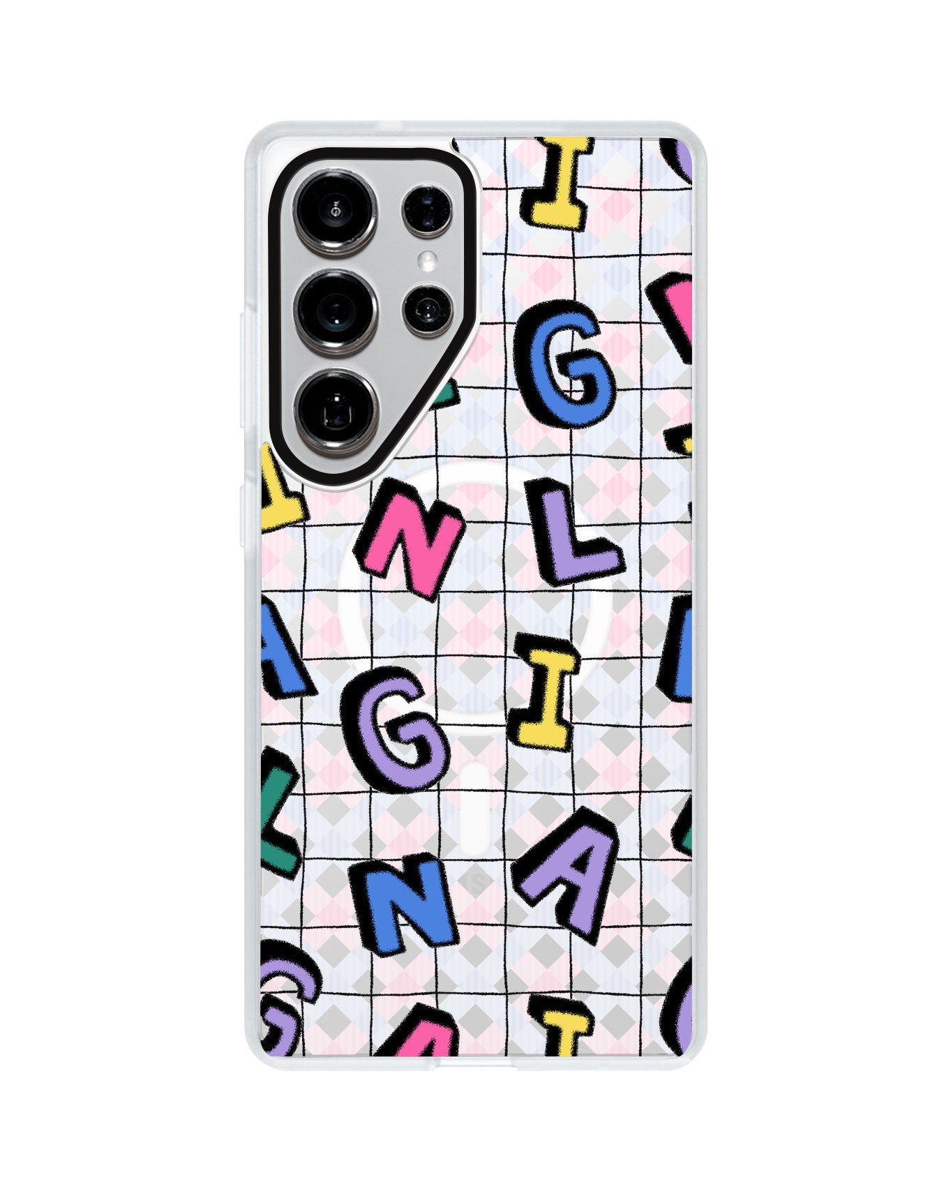 Android Rearguard MagSwap - Playful Monogram 2.0