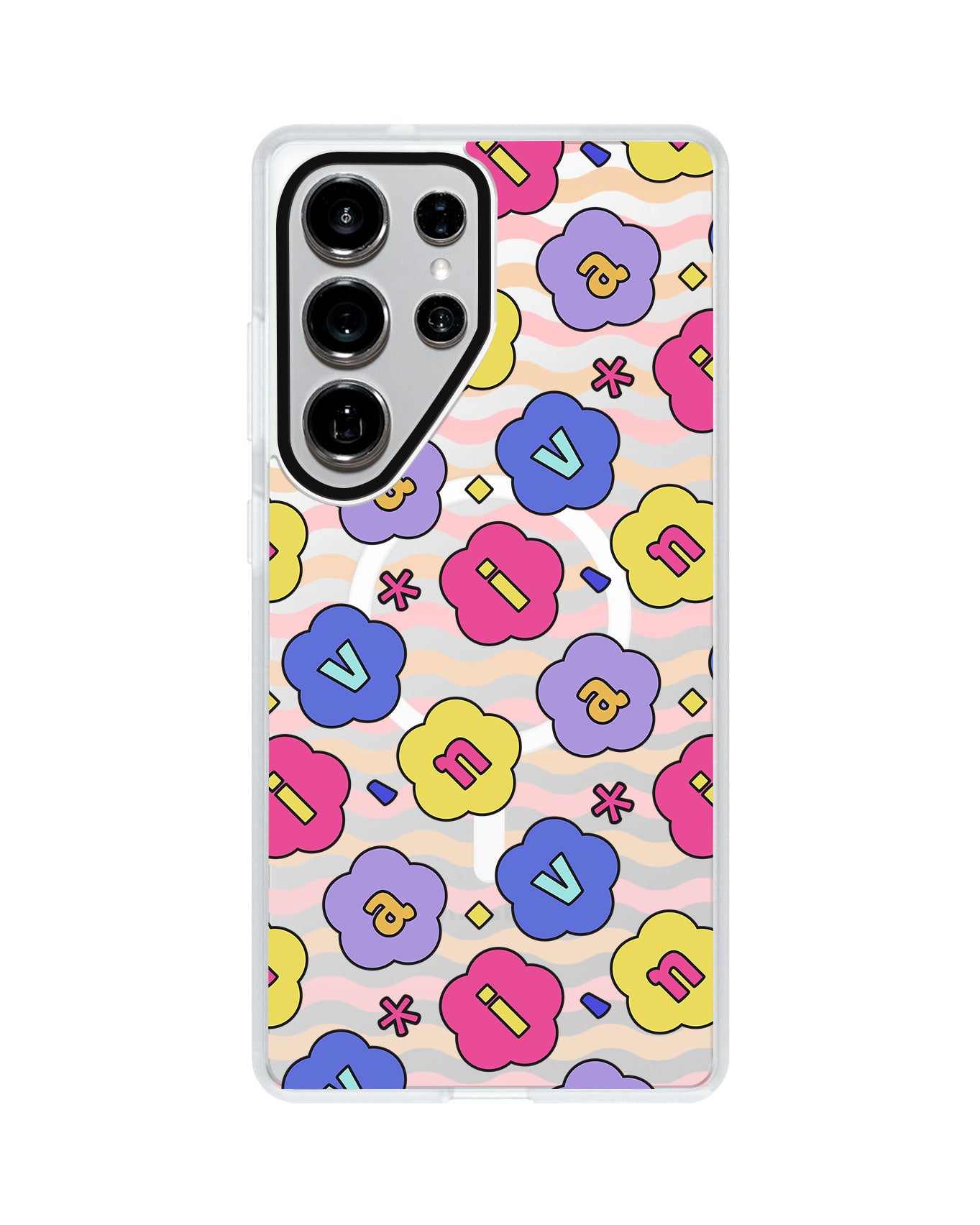 Android Rearguard MagSwap - Flower Petals Monogram 2.0