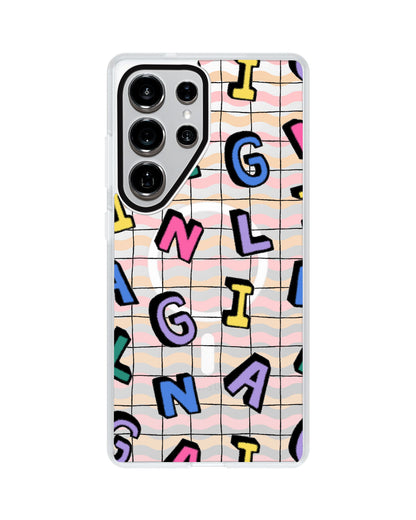 Android Rearguard MagSwap - Playful Monogram 2.0