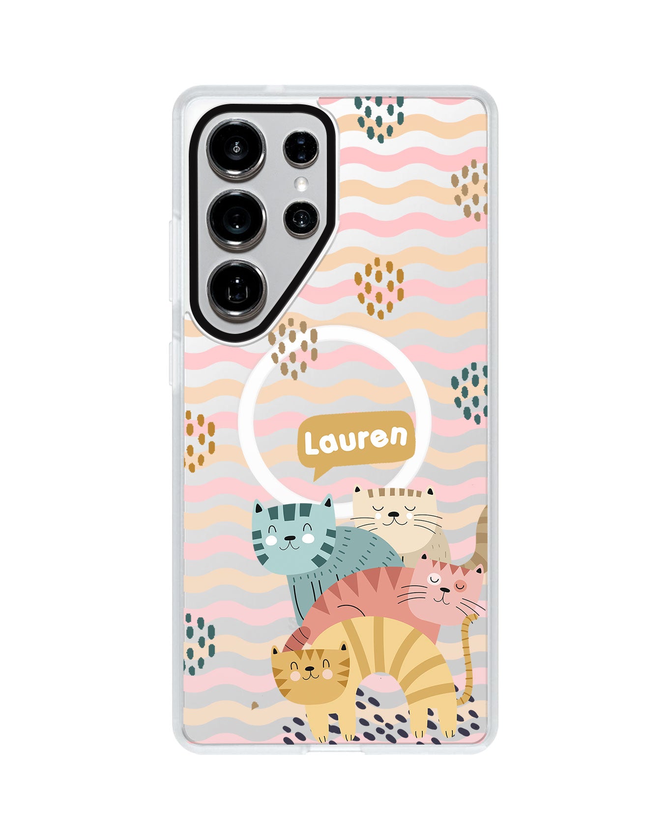 Android Rearguard MagSwap - Rainbow Meow 2.0