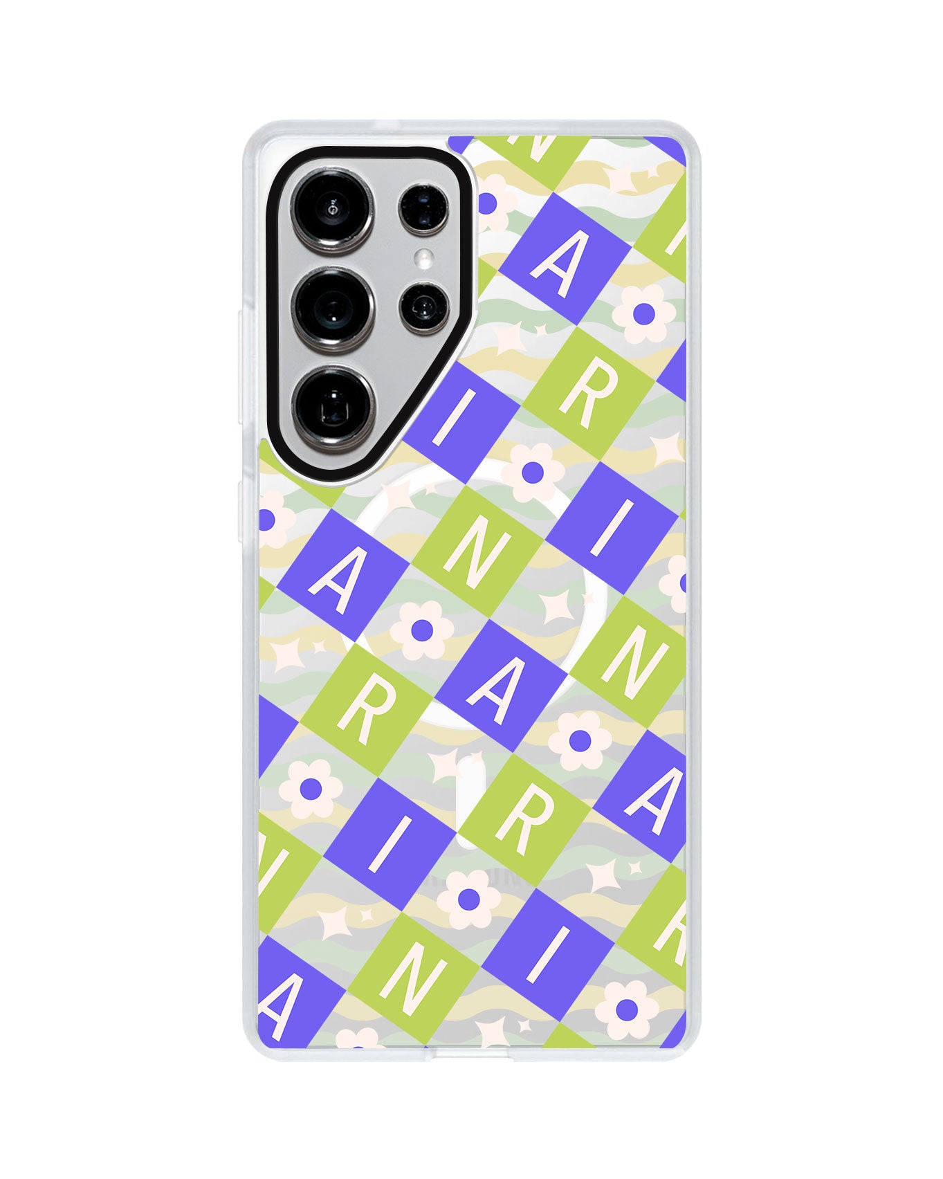 Android Rearguard MagSwap - Flower Grid Monogram 5.0