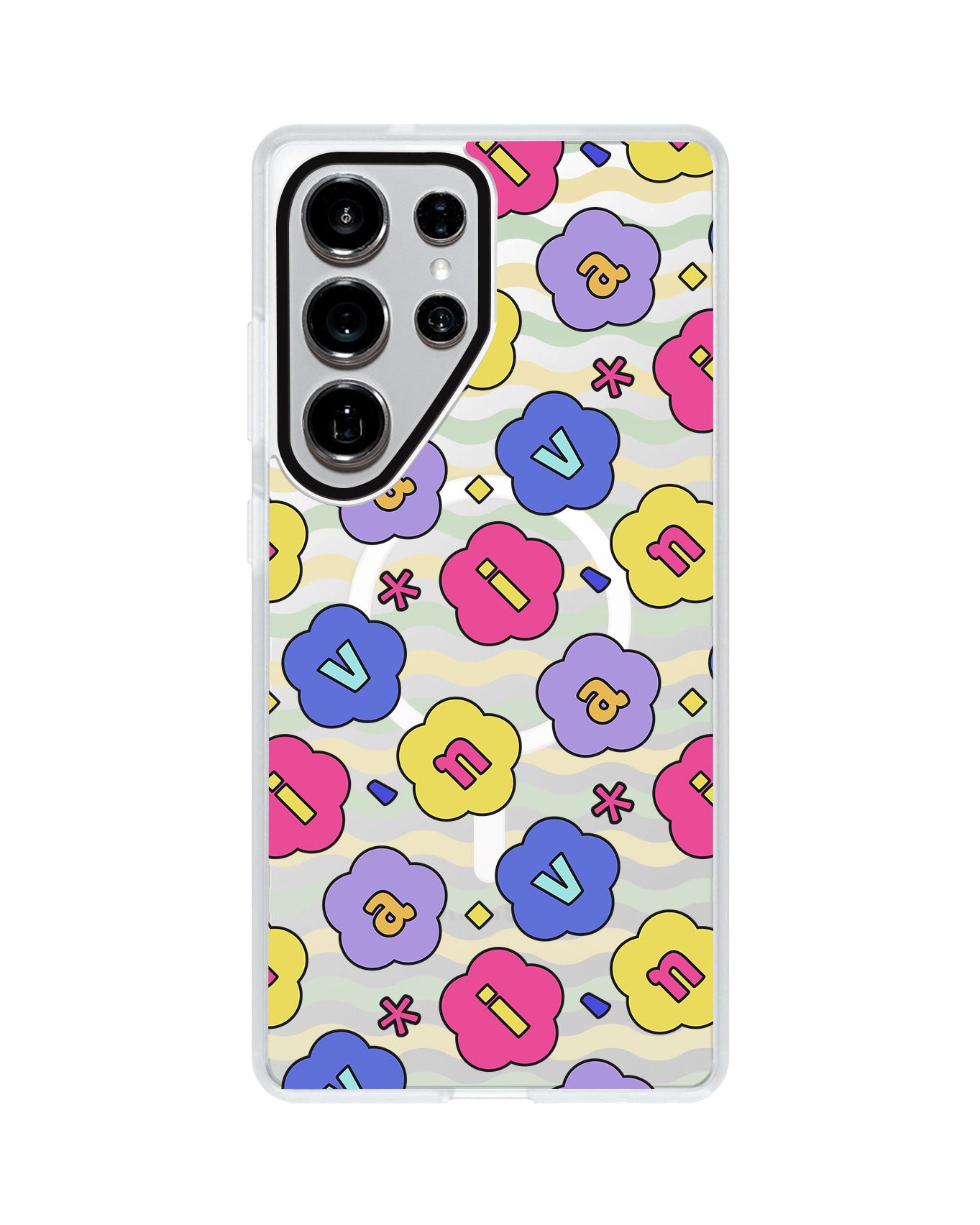 Android Rearguard MagSwap - Flower Petals Monogram 2.0