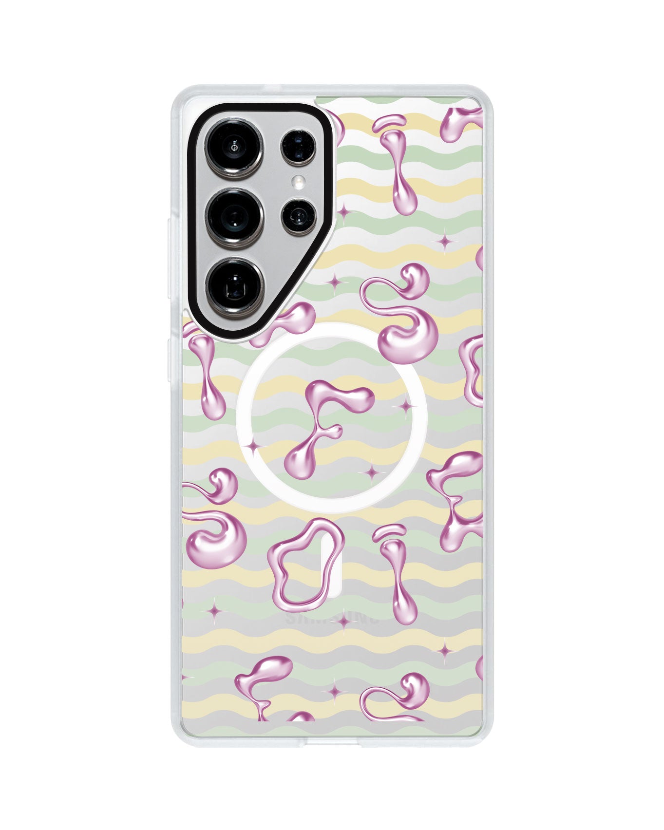 Android Rearguard MagSwap - Pink Chrome Monogram