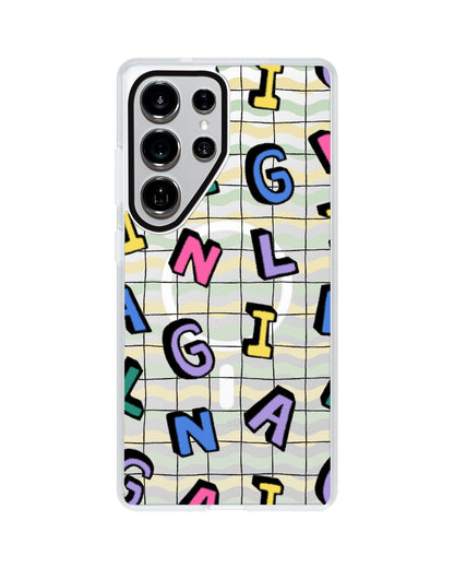 Android Rearguard MagSwap - Playful Monogram 2.0