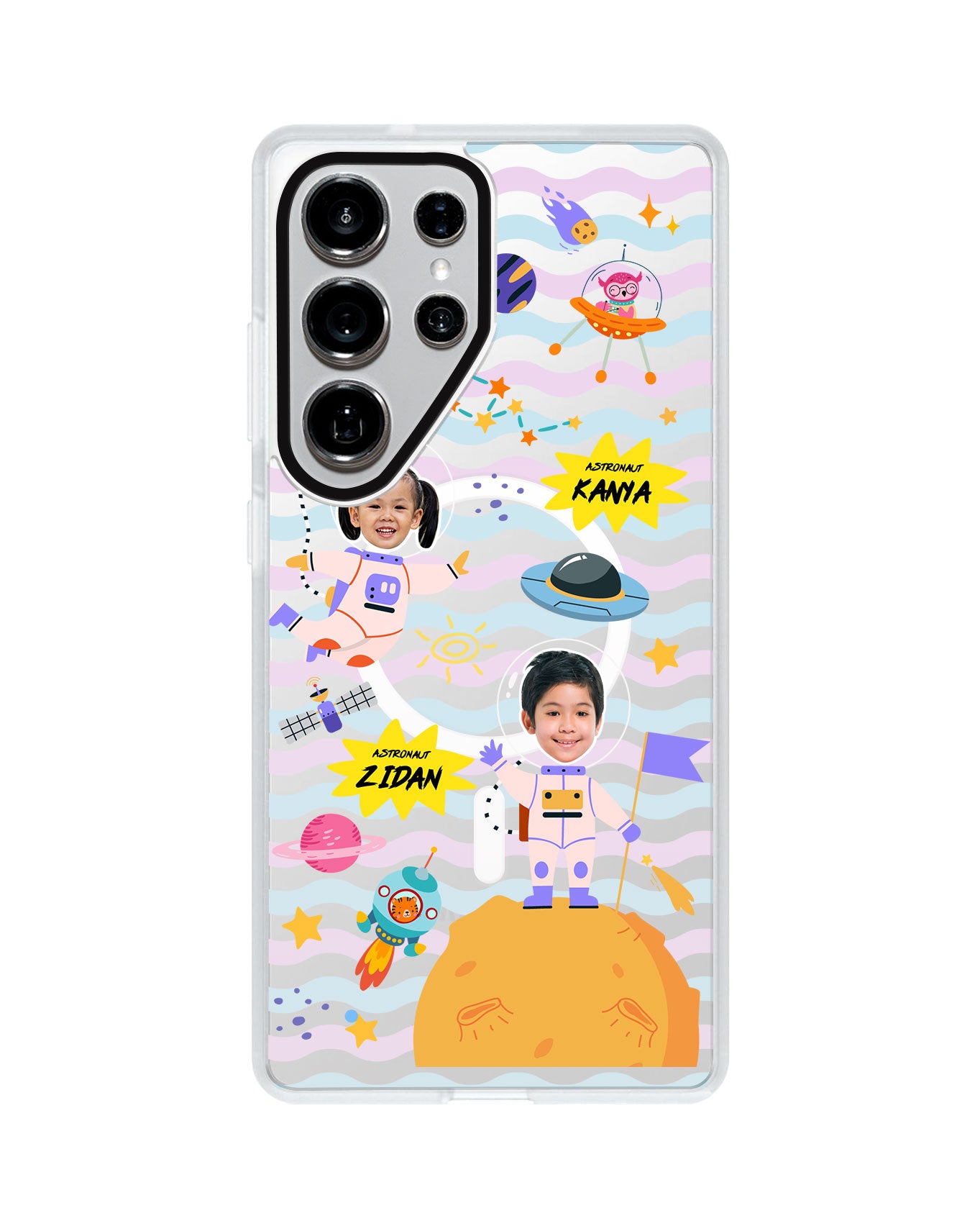 Android Rearguard MagSwap - Face Grid Dream Astronaut