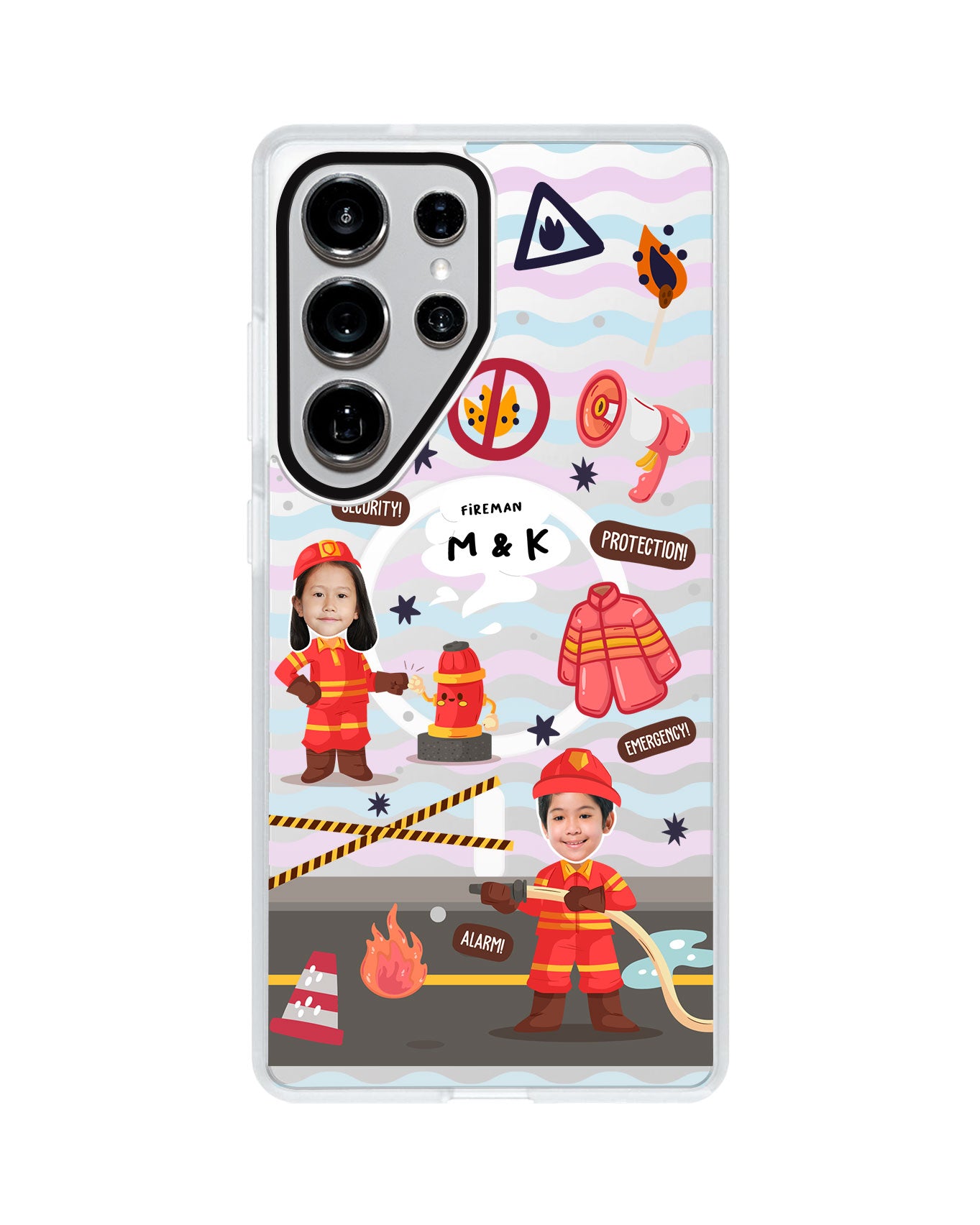 Android Rearguard MagSwap - Face Grid Dream Firefighter