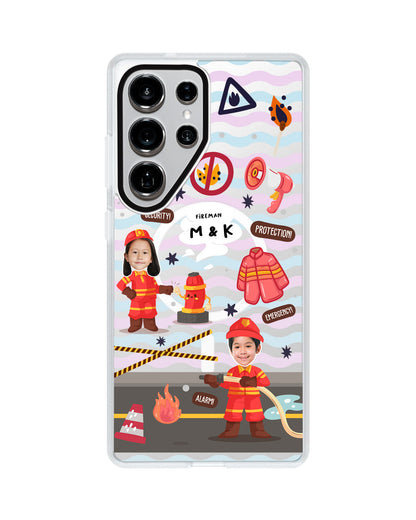Android Rearguard MagSwap - Face Grid Dream Firefighter