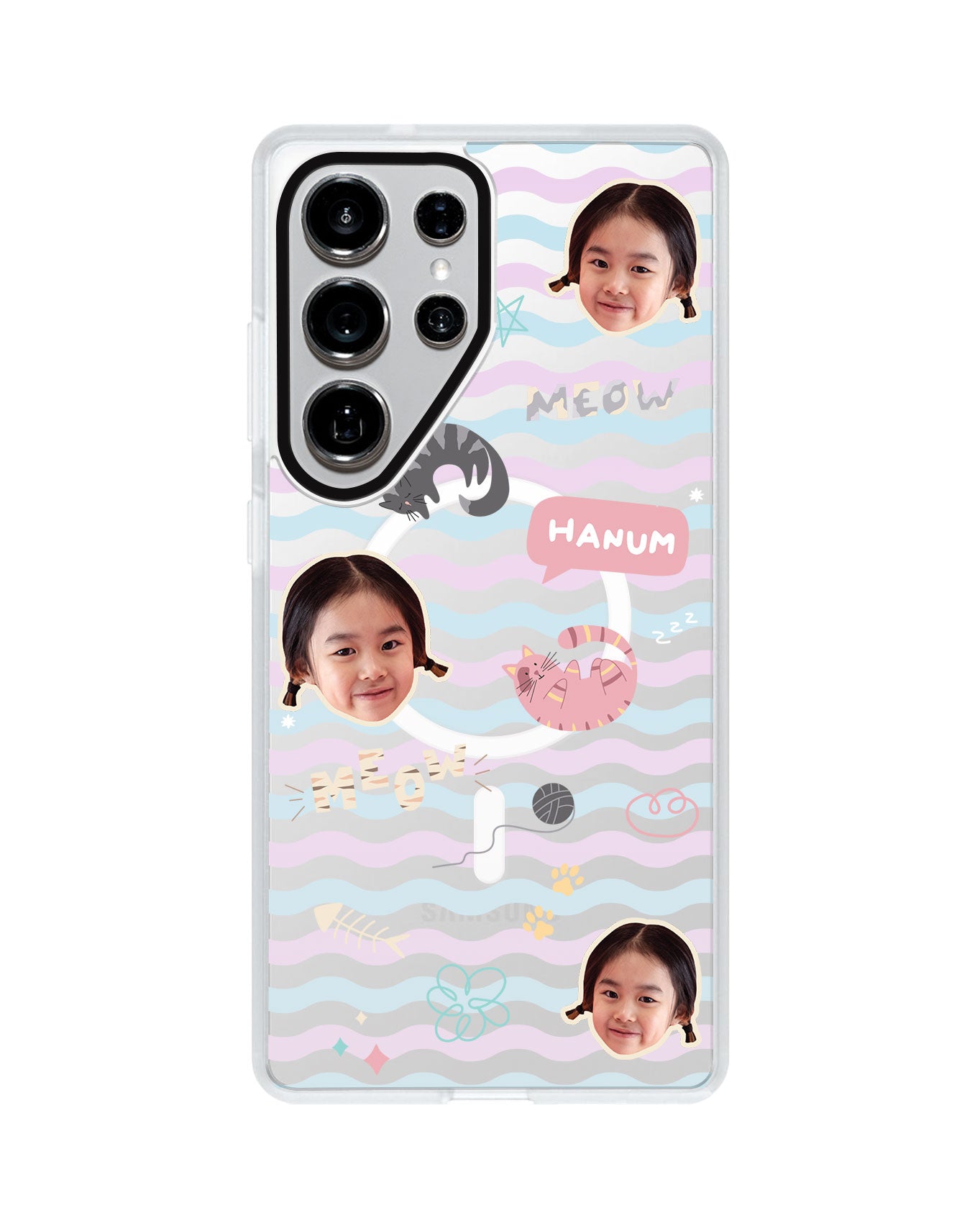 Android Rearguard MagSwap - Face Grid Kitty