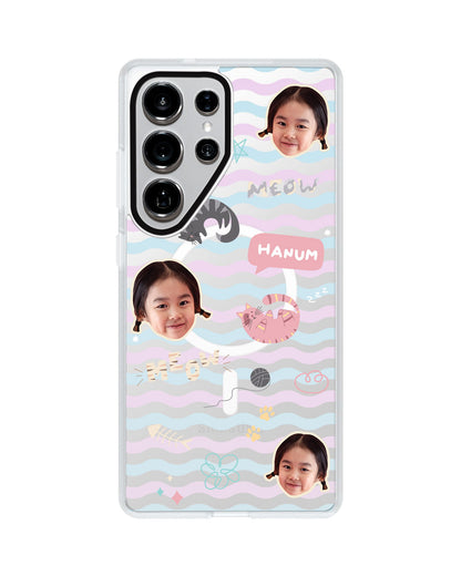 Android Rearguard MagSwap - Face Grid Kitty