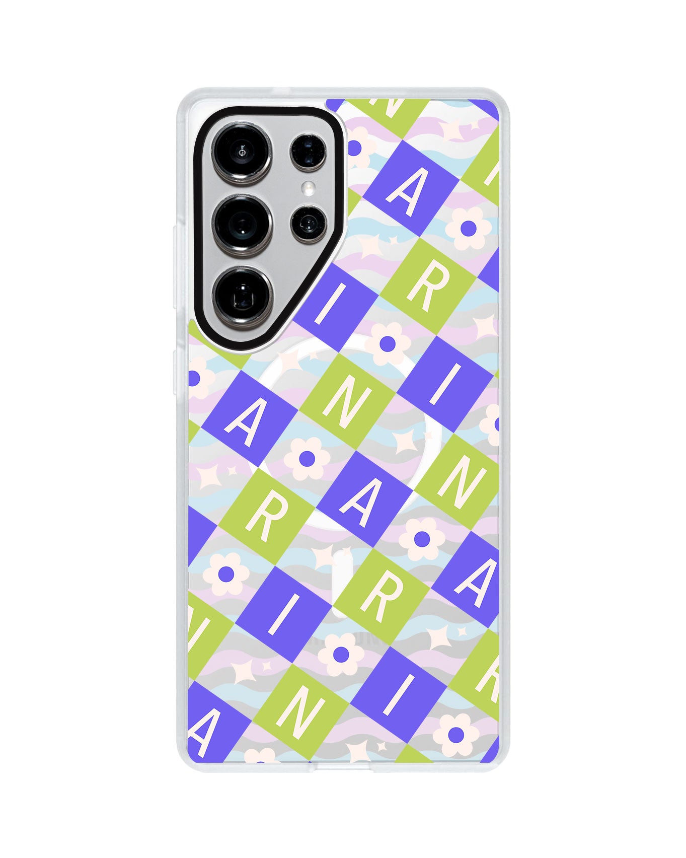 Android Rearguard MagSwap - Flower Grid Monogram 5.0