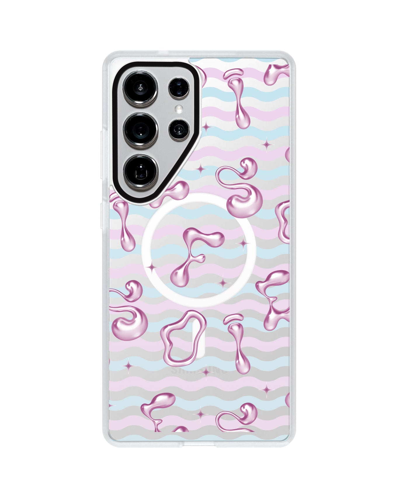 Android Rearguard MagSwap - Pink Chrome Monogram
