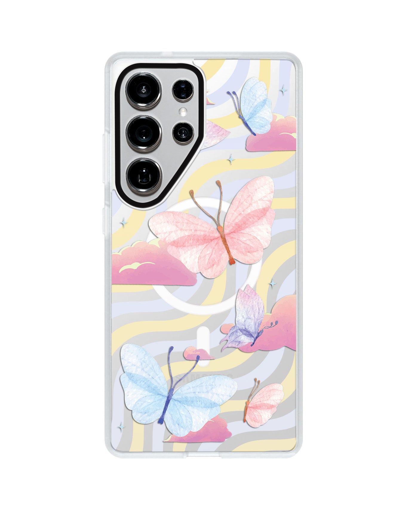 Android Rearguard MagSwap - Butterfly & Clouds