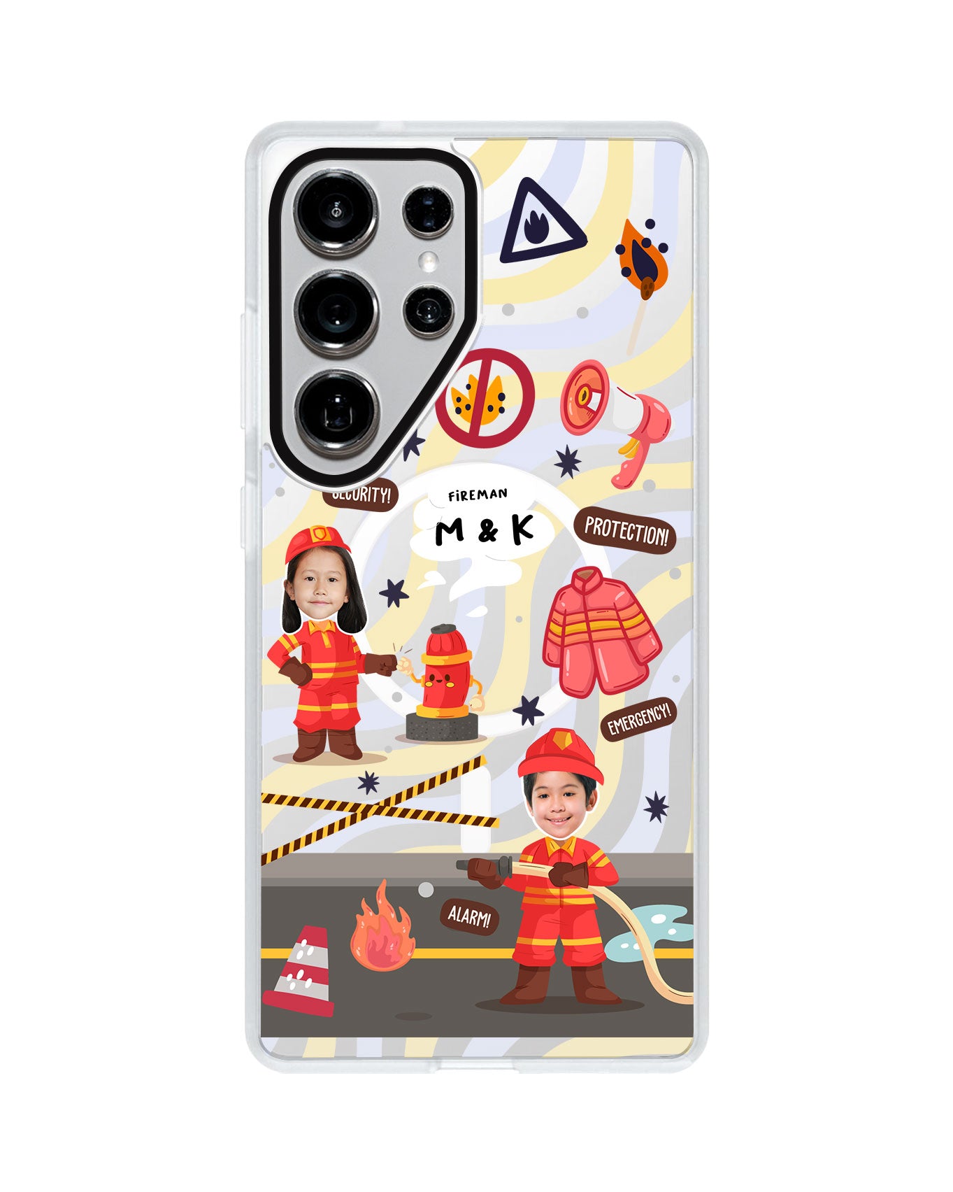 Android Rearguard MagSwap - Face Grid Dream Firefighter