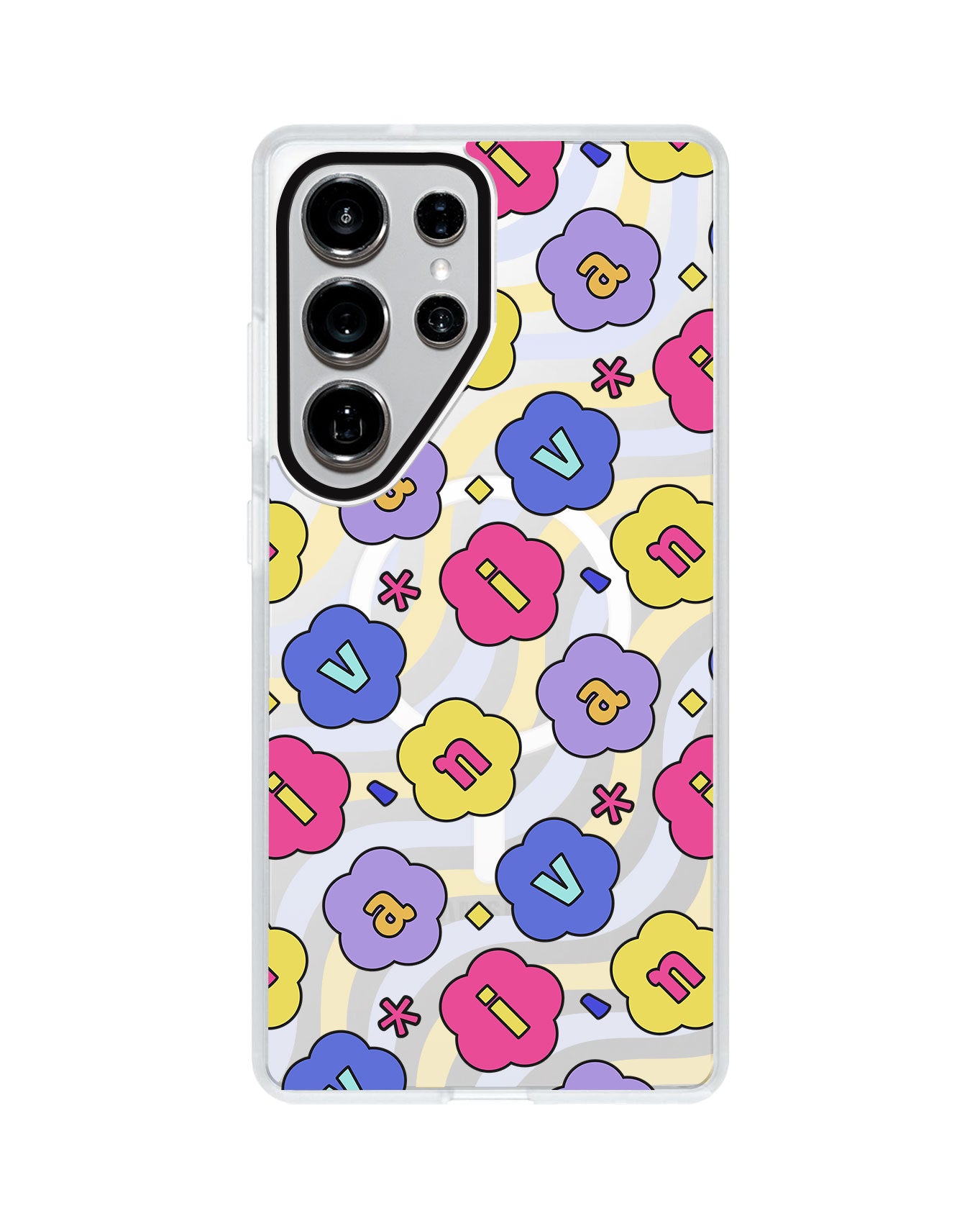 Android Rearguard MagSwap - Flower Petals Monogram 2.0