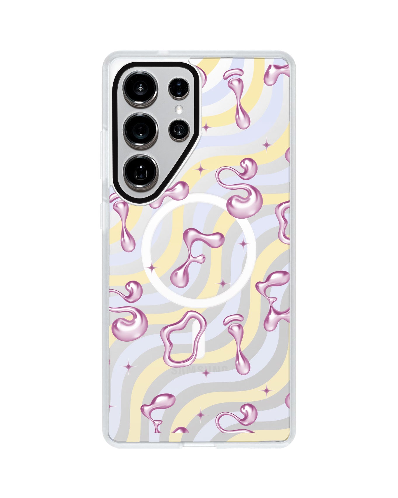 Android Rearguard MagSwap - Pink Chrome Monogram