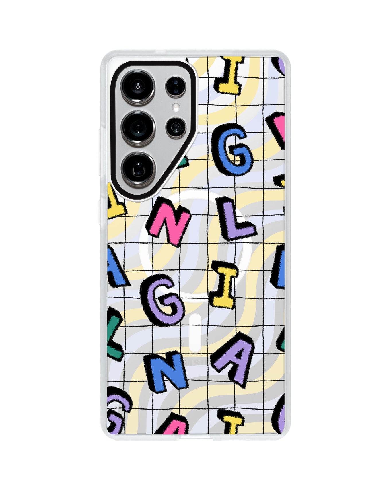 Android Rearguard MagSwap - Playful Monogram 2.0