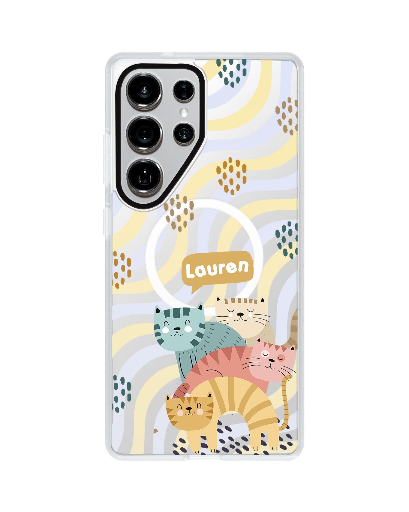 Android Rearguard MagSwap - Rainbow Meow 2.0