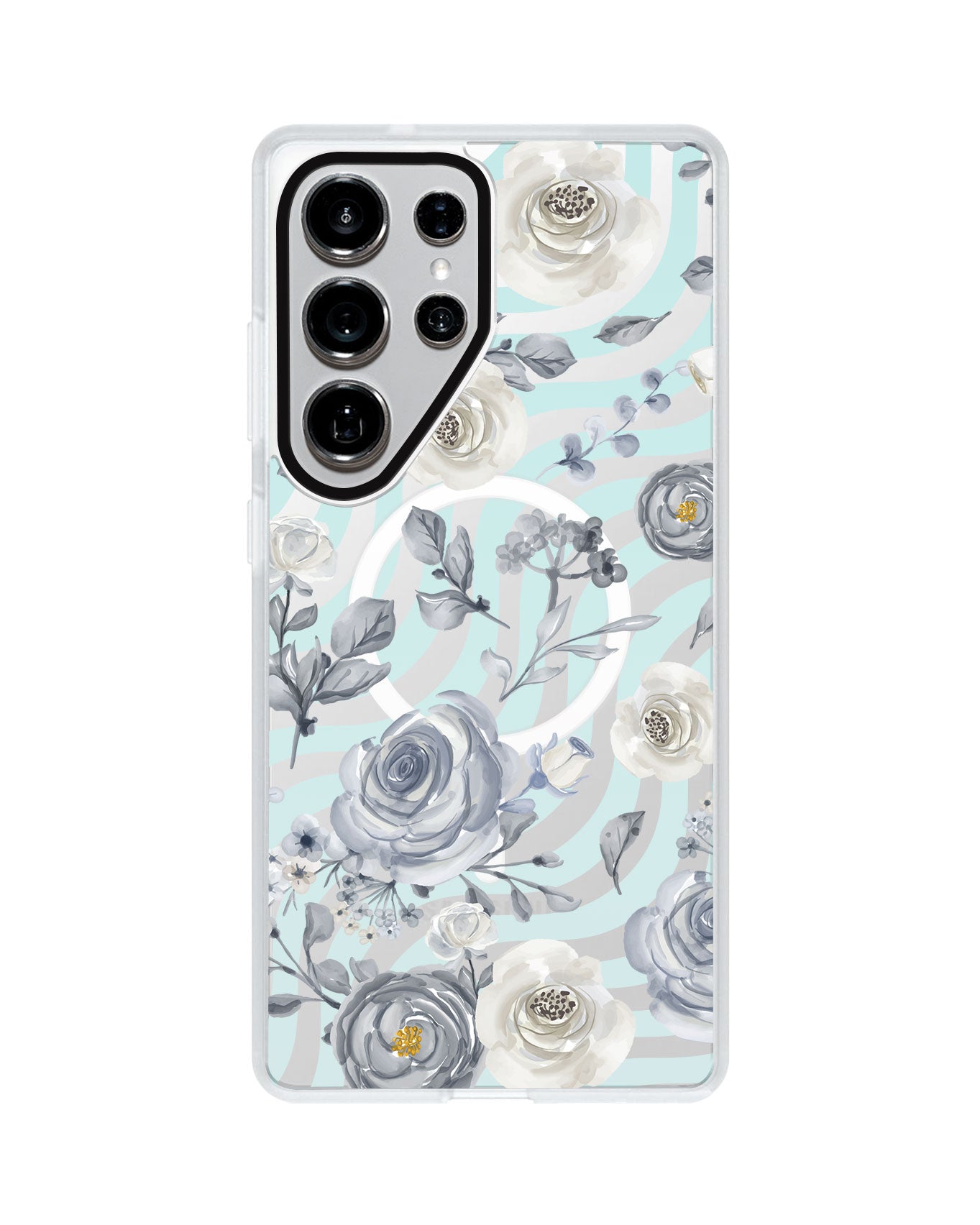 Android Rearguard MagSwap - Blue Flower