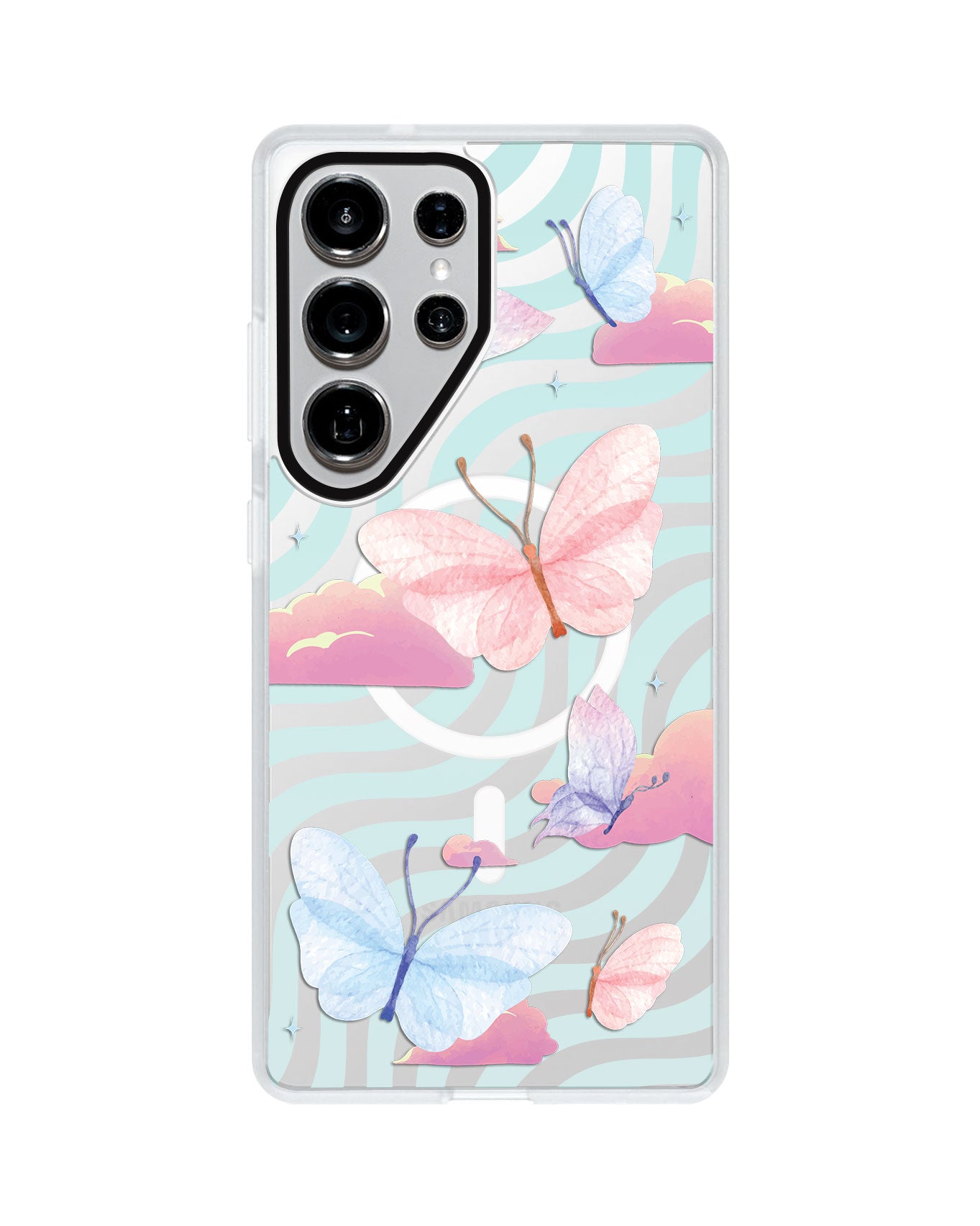 Android Rearguard MagSwap - Butterfly & Clouds