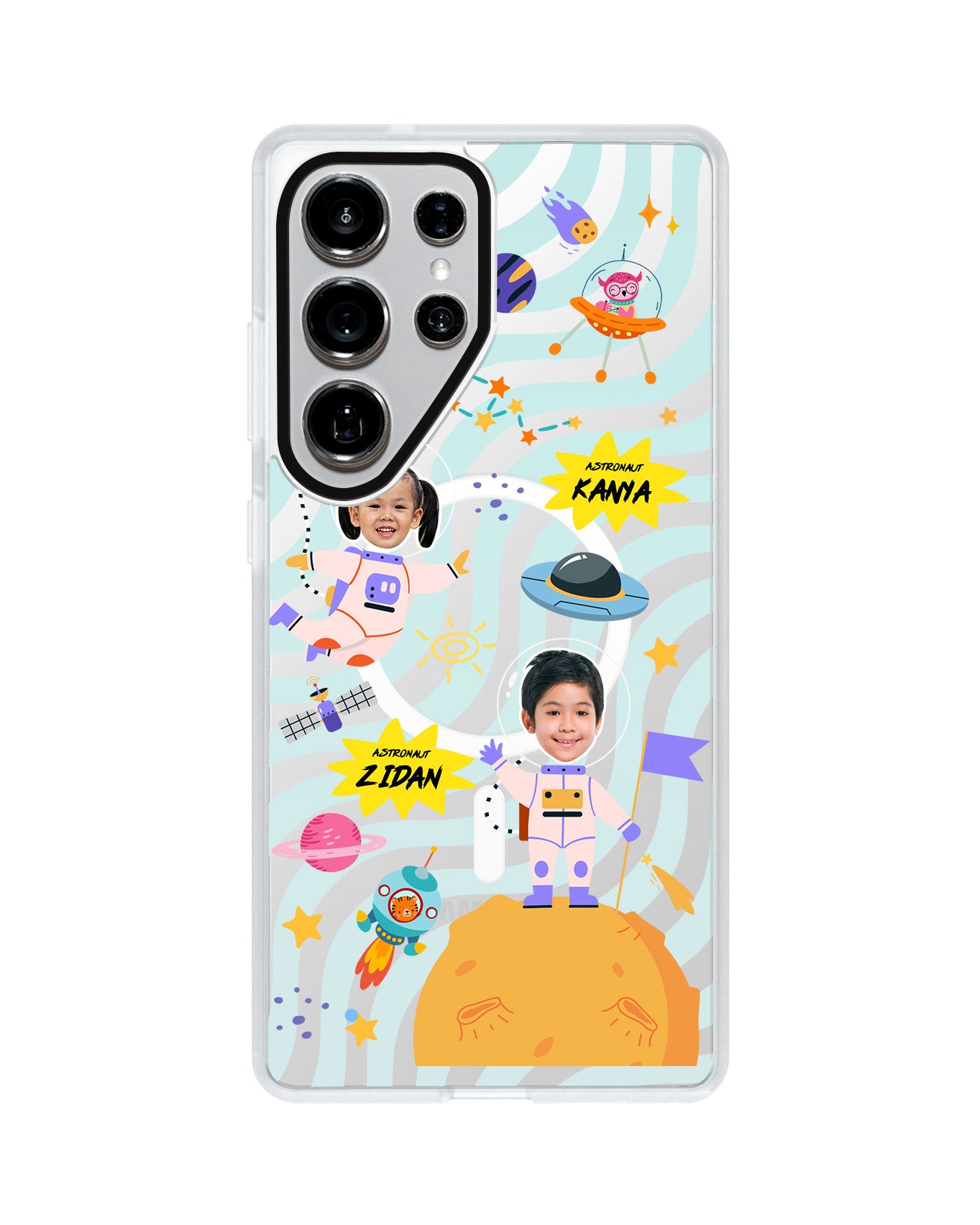 Android Rearguard MagSwap - Face Grid Dream Astronaut
