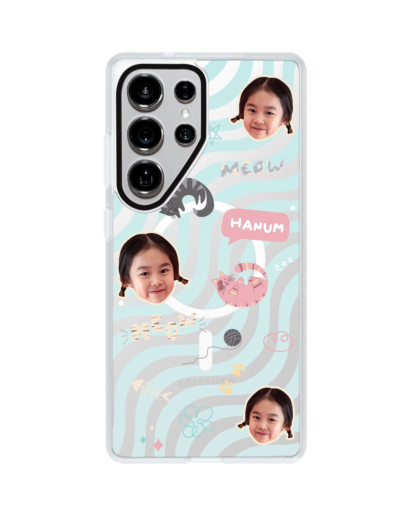 Android Rearguard MagSwap - Face Grid Kitty
