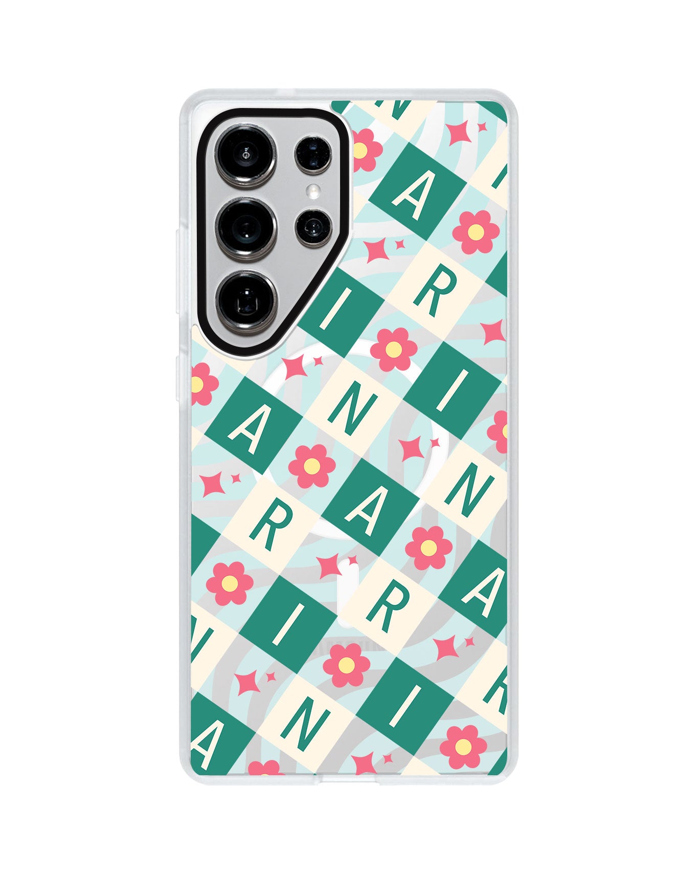 Android Rearguard MagSwap - Flower Grid Monogram 4.0