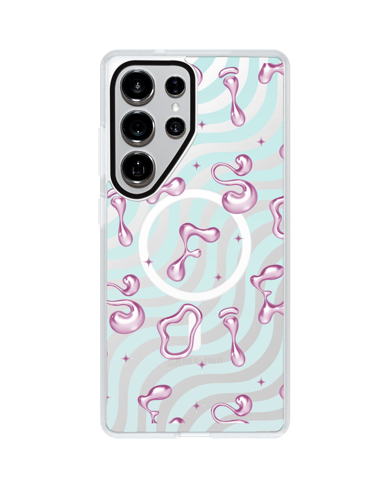 Android Rearguard MagSwap - Pink Chrome Monogram