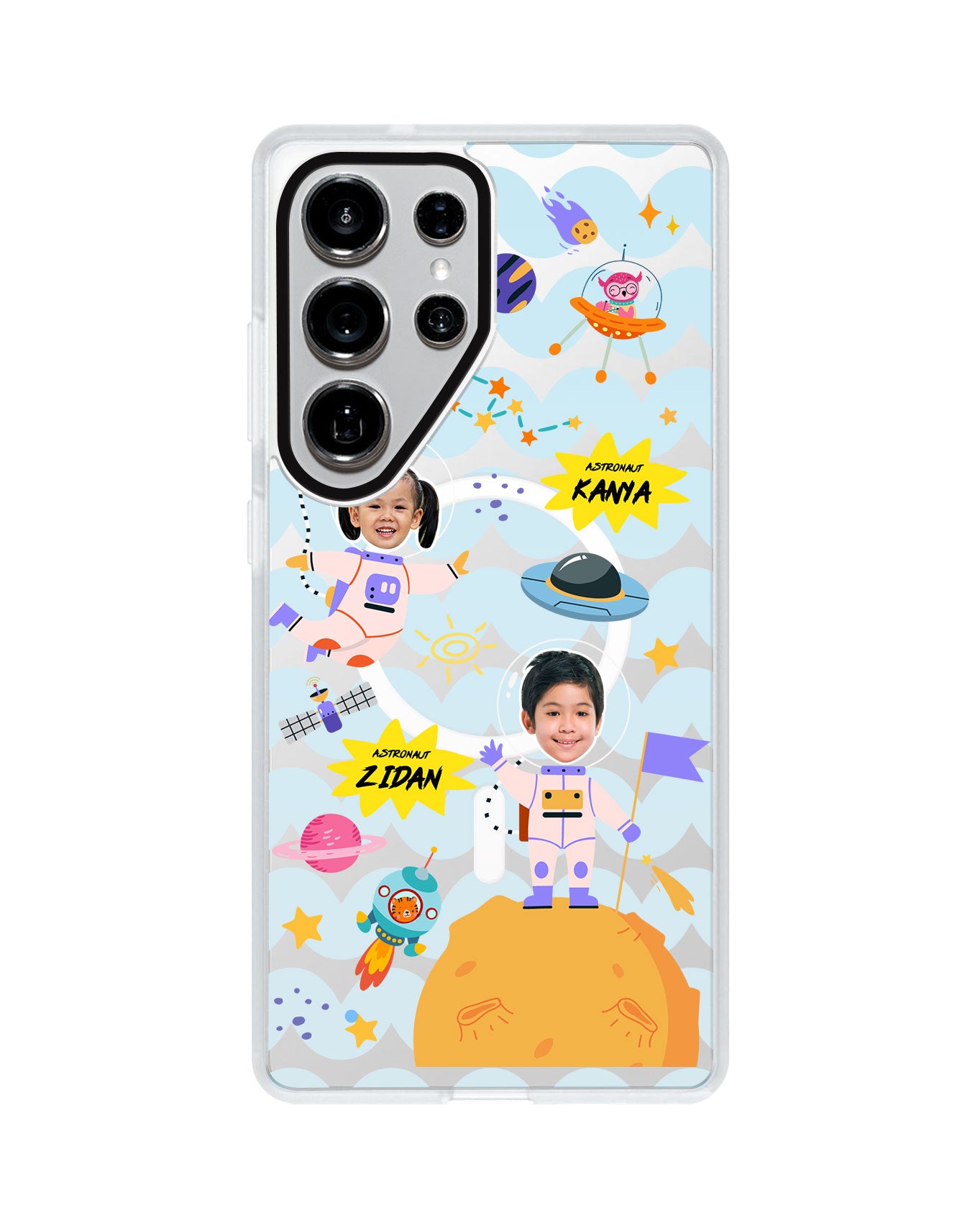 Android Rearguard MagSwap - Face Grid Dream Astronaut