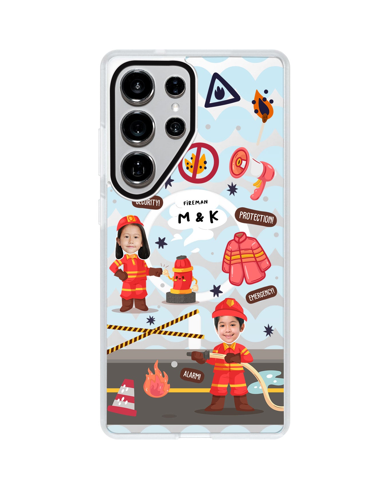 Android Rearguard MagSwap - Face Grid Dream Firefighter
