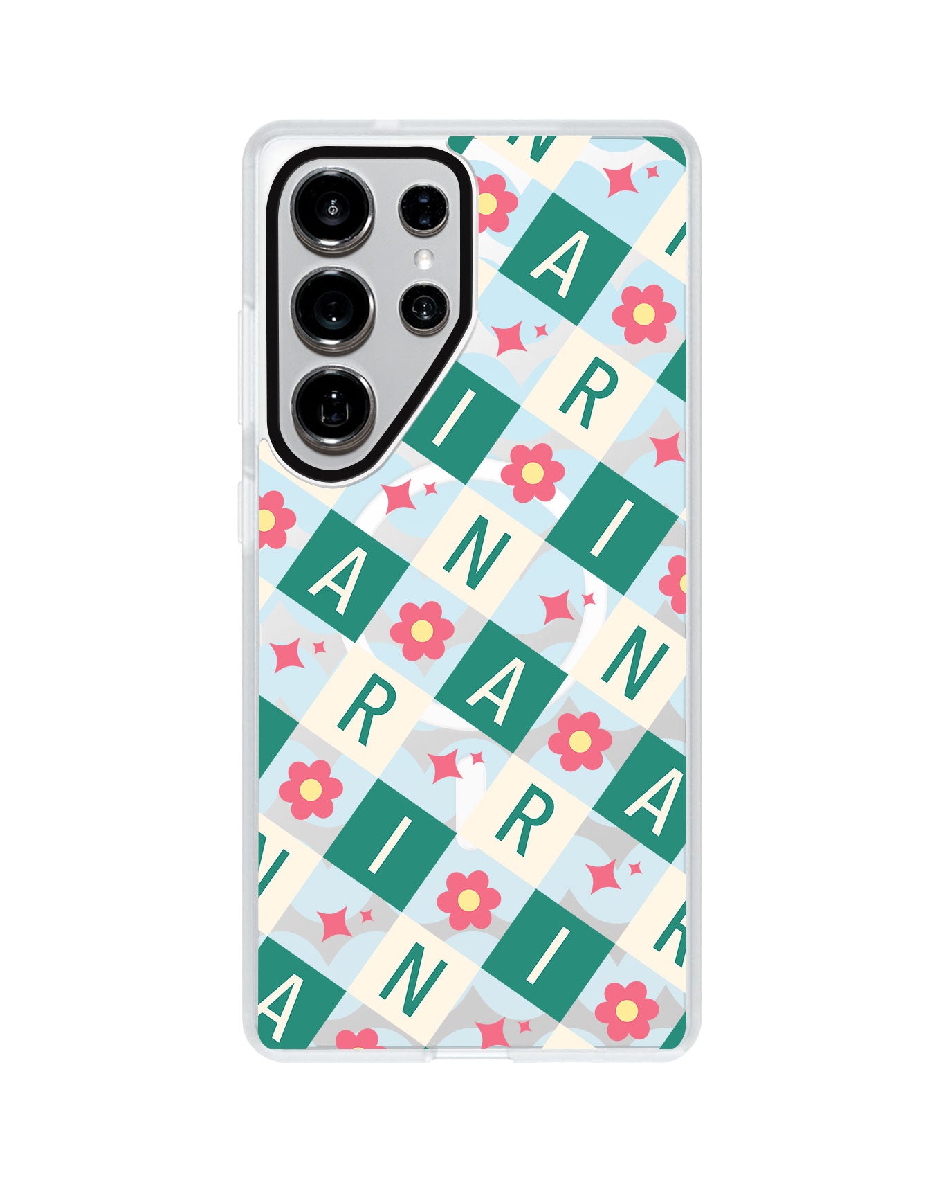Android Rearguard MagSwap - Flower Grid Monogram 4.0