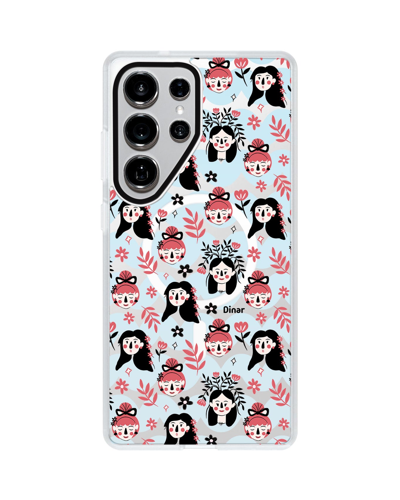 Android Rearguard MagSwap - Flowery Faces
