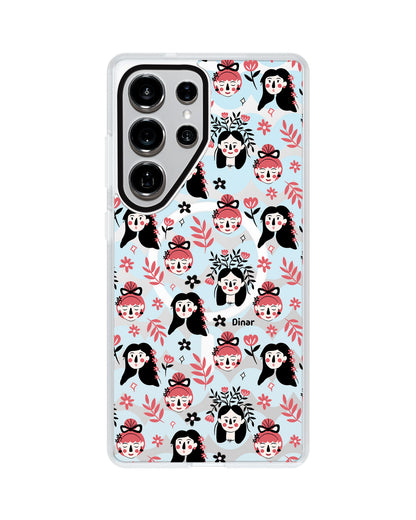 Android Rearguard MagSwap - Flowery Faces