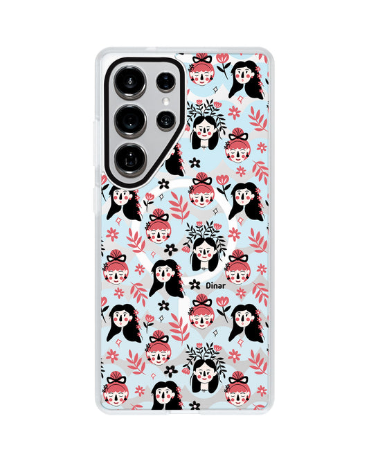 Android Rearguard MagSwap - Flowery Faces