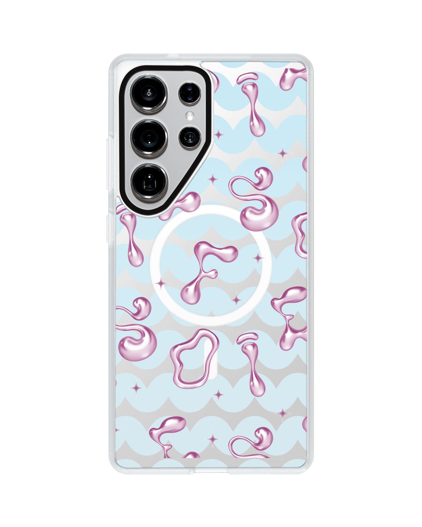 Android Rearguard MagSwap - Pink Chrome Monogram
