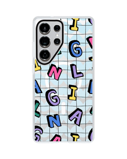 Android Rearguard MagSwap - Playful Monogram 2.0