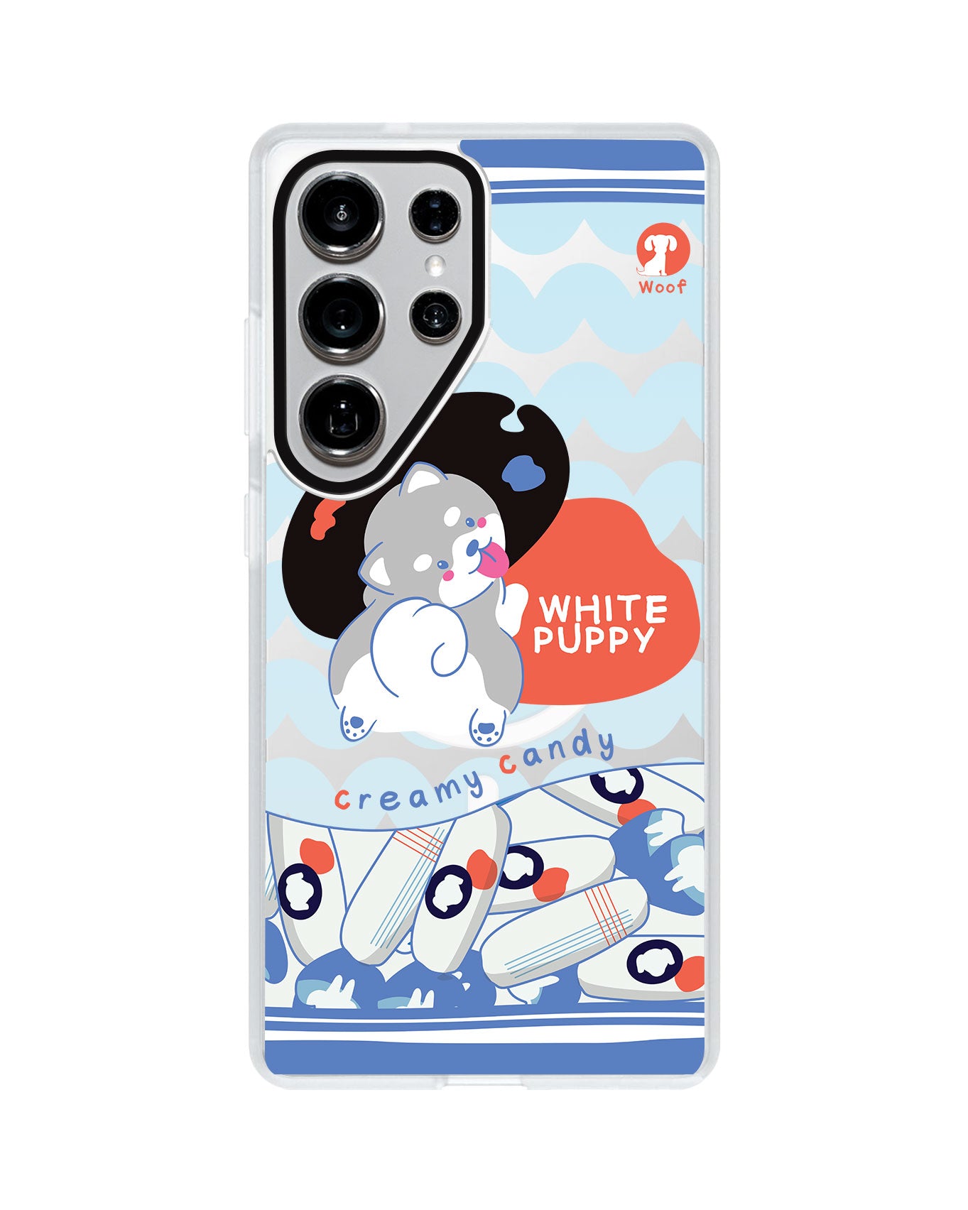 Android Rearguard MagSwap - White Puppy