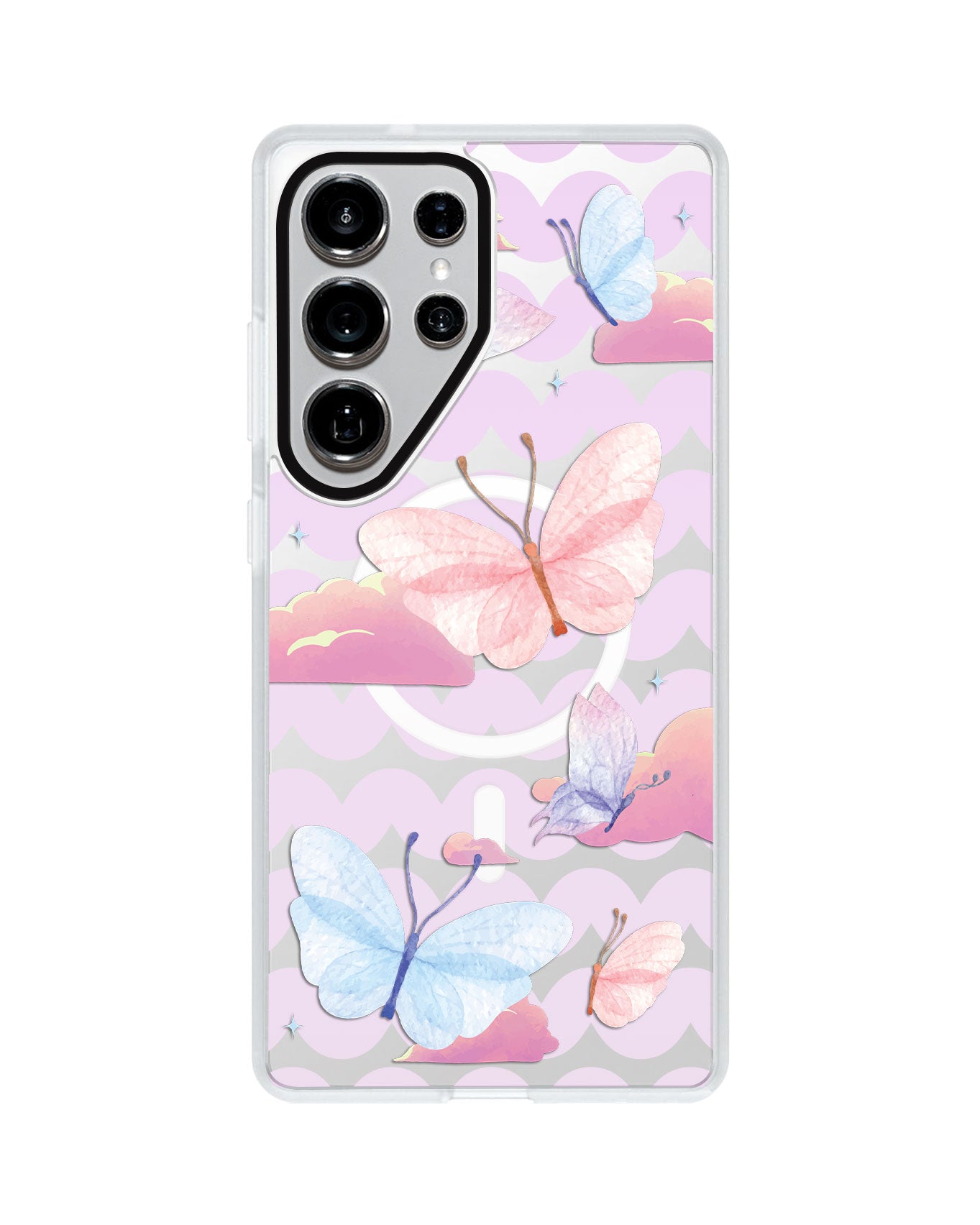 Android Rearguard MagSwap - Butterfly & Clouds