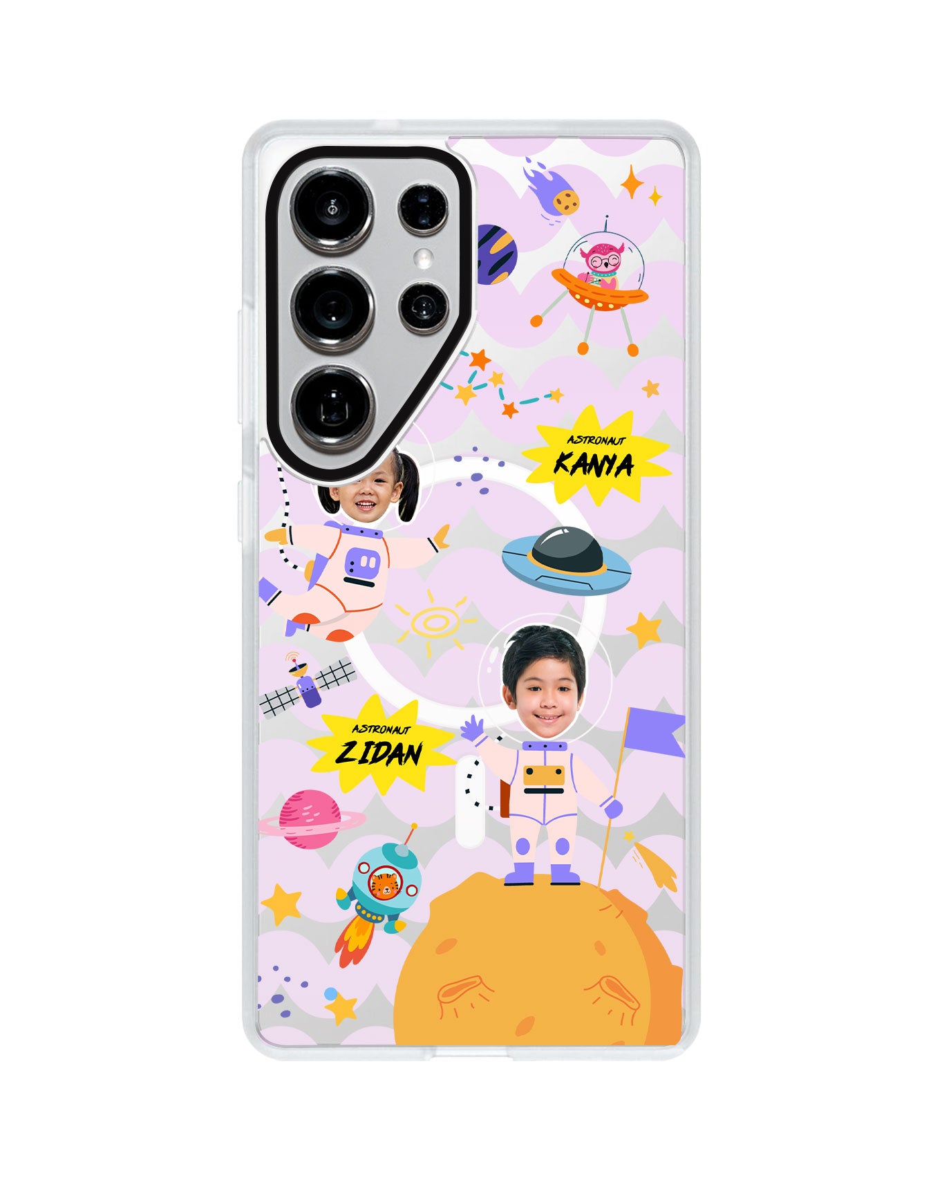Android Rearguard MagSwap - Face Grid Dream Astronaut