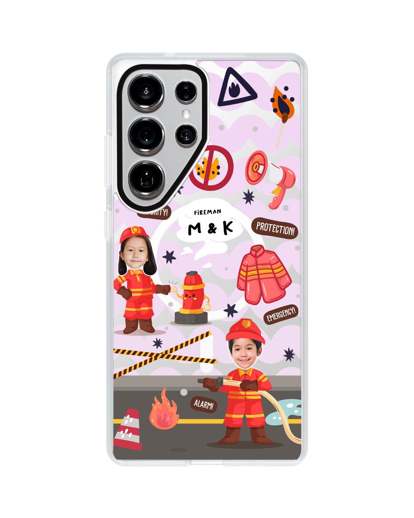 Android Rearguard MagSwap - Face Grid Dream Firefighter