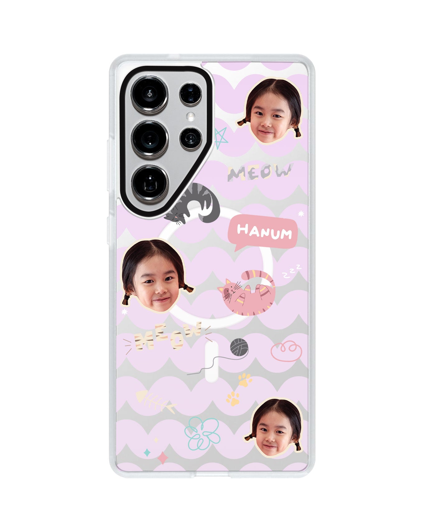 Android Rearguard MagSwap - Face Grid Kitty
