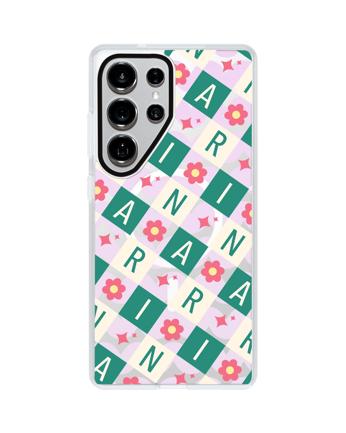 Android Rearguard MagSwap - Flower Grid Monogram 4.0