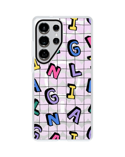 Android Rearguard MagSwap - Playful Monogram 2.0