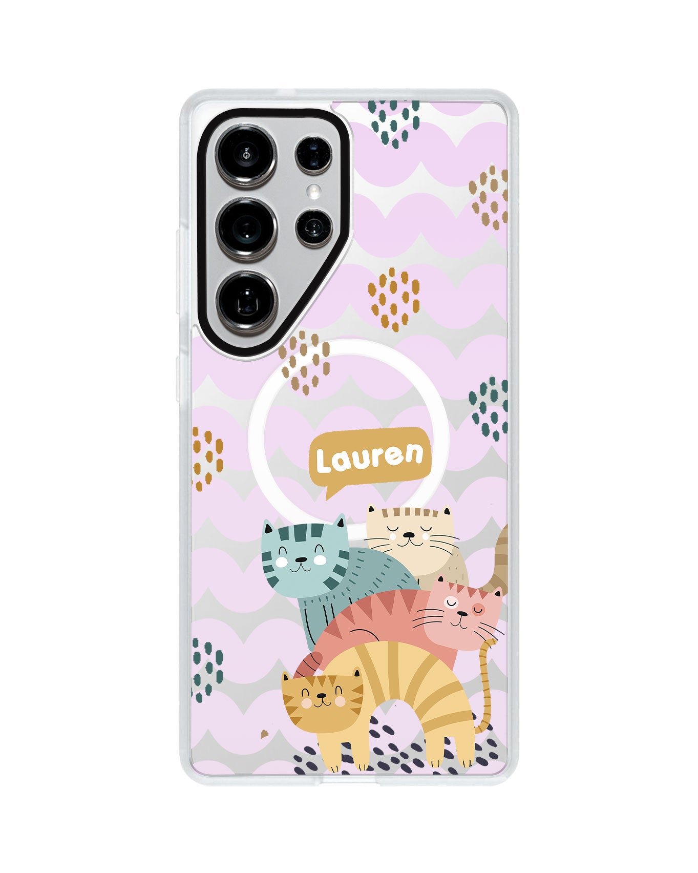 Android Rearguard MagSwap - Rainbow Meow 2.0